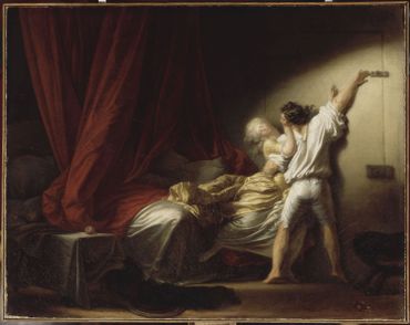 "Le verrou", Jean-Honoré Fragonard "Le verrou", Jean-Honoré Fragonard