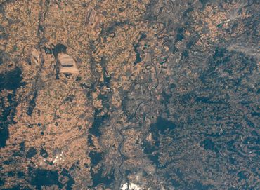 La Rhénanie, dans l'ouest de l'Allemagne La Rhénanie, dans l'ouest de l'Allemagne