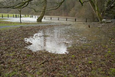 Fortes pluies: la Lesse "tourne à nouveau" Fortes pluies: la Lesse "tourne à nouveau"
