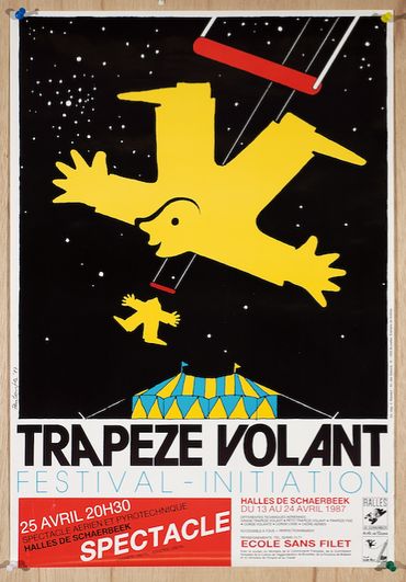 FESTIVAL TRAPÈZE VOLANT, BRUXELLES, 1987 FESTIVAL TRAPÈZE VOLANT, BRUXELLES, 1987