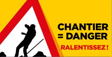 Chantier danger ! La Sofico mène campagne pour sensibiliser les automobilistes à adapter leur vitesse Chantier danger ! La Sofico mène campagne pour sensibiliser les automobilistes à adapter leur vitesse