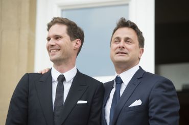 Gauthier Destenay, le mari du premier ministre luxembourgeois Xavier Bettel. Gauthier Destenay, le mari du premier ministre luxembourgeois Xavier Bettel.
