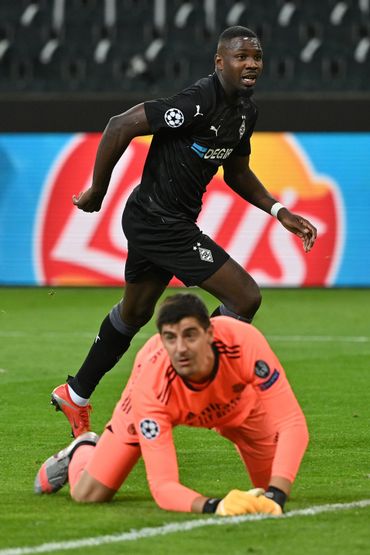 Thibaut Courtois et Marcus Thuram Thibaut Courtois et Marcus Thuram