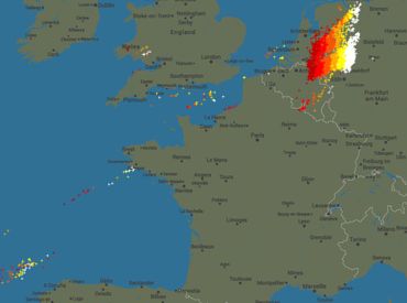 La Belgique est particulièrement touchée par les intempéries ce vendredi soir La Belgique est particulièrement touchée par les intempéries ce vendredi soir