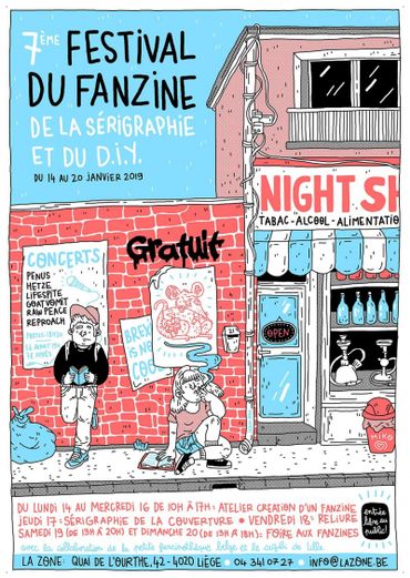 Festival du Fanzine, de la Sérigraphie et du D.I.Y. Festival du Fanzine, de la Sérigraphie et du D.I.Y.