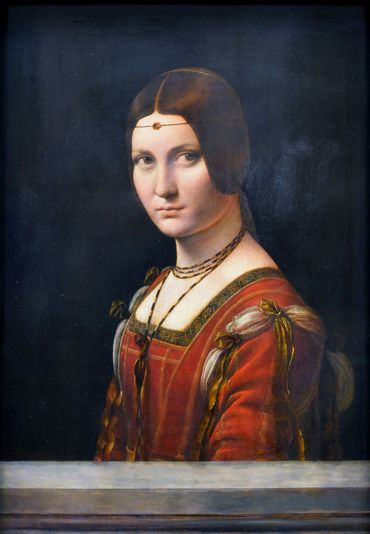 Leonardo da Vinci - La belle ferronière - Le Louvre Leonardo da Vinci - La belle ferronière - Le Louvre