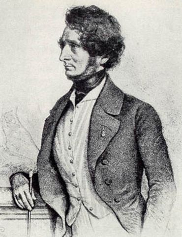 Berlioz in 1845 Berlioz in 1845
