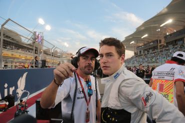 Vandoorne avec Alonso à Barheïn Vandoorne avec Alonso à Barheïn