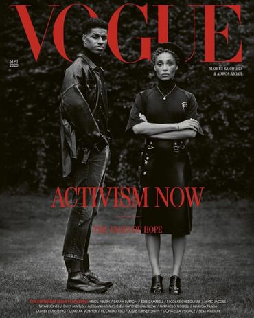 La couverture de Vogue réalisée par le photographe La couverture de Vogue réalisée par le photographe