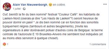 Capture d'écran Facebook Capture d'écran Facebook
