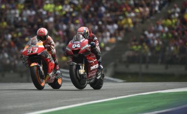 Mano a mano spectaculaire entre Marquez et Dovizioso à Spielberg Mano a mano spectaculaire entre Marquez et Dovizioso à Spielberg
