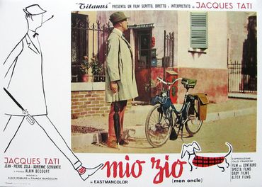 'Mon Oncle' de Jacques Tati, version italienne 'Mon Oncle' de Jacques Tati, version italienne