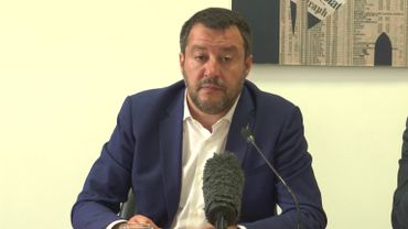 Le chef de la Ligue (extrême droite italienne) Matteo Salvini veut unir les partis européens souverainistes