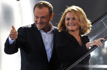 Malgorzata Tusk, la femme du président du Conseil européen Donald Tusk. Malgorzata Tusk, la femme du président du Conseil européen Donald Tusk.
