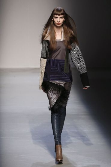 Le patchwork façon Masha Ma - Collection prêt-à-porter automne-hiver 2015-2016 Le patchwork façon Masha Ma - Collection prêt-à-porter automne-hiver 2015-2016