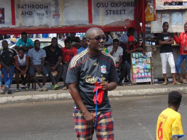 Albert Frimpong, ancien joueur de baseball, à l'initiative du projet "skate soccer" Albert Frimpong, ancien joueur de baseball, à l'initiative du projet "skate soccer"