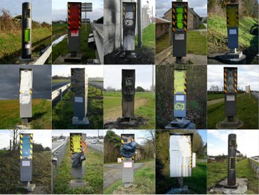 Quelques radars sinistrés dans le Nord-Ouest de la France, ce 10 janvier 2019 Quelques radars sinistrés dans le Nord-Ouest de la France, ce 10 janvier 2019
