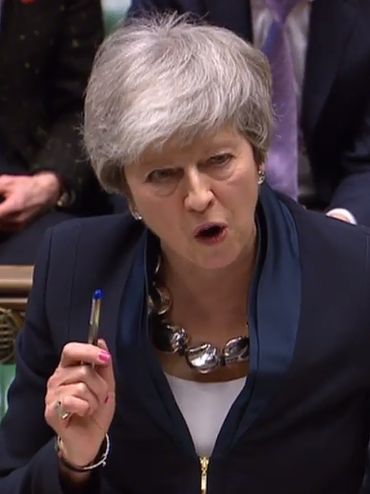 Theresa May a changé de stratégie Theresa May a changé de stratégie