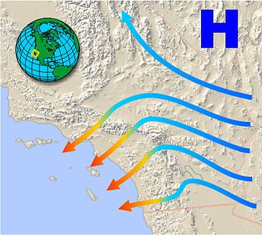 Incendies en Californie: Le Santa Ana ce vent qui attise les flammes Incendies en Californie: Le Santa Ana ce vent qui attise les flammes