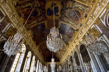 La Galerie des Glaces à Versailles La Galerie des Glaces à Versailles