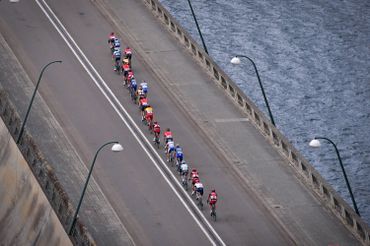 Les prétendants à la victoire sur le barrage Les prétendants à la victoire sur le barrage