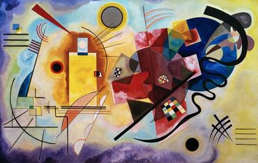Kandinsky - Jaune, rouge, bleu Kandinsky - Jaune, rouge, bleu