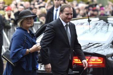 Ulla Löfvén, la femme du premier ministre suédois Stefan Löfvén. Ulla Löfvén, la femme du premier ministre suédois Stefan Löfvén.