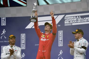 Charles Leclerc dédie sa victoire en Belgique à Charles Leclerc Charles Leclerc dédie sa victoire en Belgique à Charles Leclerc