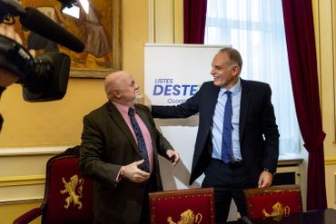 Claude Moniquet et Alain Destexhe, de la "Liste Destexhe", ce 12 mars à Bruxelles Claude Moniquet et Alain Destexhe, de la "Liste Destexhe", ce 12 mars à Bruxelles