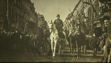 Joyeuse entrée du roi à Bruxelles, le 22 novembre 1918 Joyeuse entrée du roi à Bruxelles, le 22 novembre 1918
