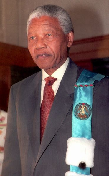 Nelson Mandela le 6 octobre 1993 à Bruxelles Nelson Mandela le 6 octobre 1993 à Bruxelles