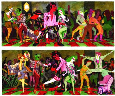 “Les Rigoles” : les divagations ondulatoires de Brecht Evens “Les Rigoles” : les divagations ondulatoires de Brecht Evens