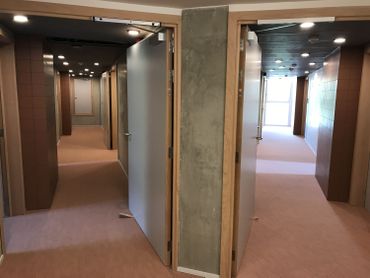 Des couloirs pas très longs, comme si on était à la maison, ambiance familiale garantie. Des couloirs pas très longs, comme si on était à la maison, ambiance familiale garantie.