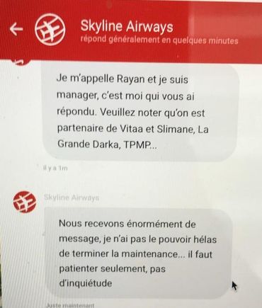 Skyline Airways, une compagnie water bottle: Skyline Airways, une compagnie water bottle:
