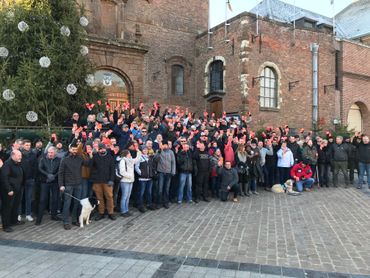 A Wavre, de nombreux policiers ont bravé l'interdiction A Wavre, de nombreux policiers ont bravé l'interdiction
