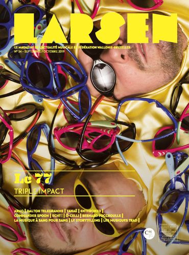 La couverture du numéro 34 de Larsen La couverture du numéro 34 de Larsen