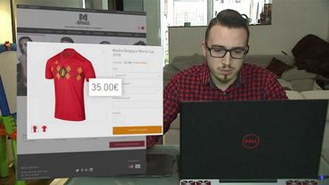Pouvez-vous faire la différence entre le maillot officiel des Diables et sa copie? Pouvez-vous faire la différence entre le maillot officiel des Diables et sa copie?