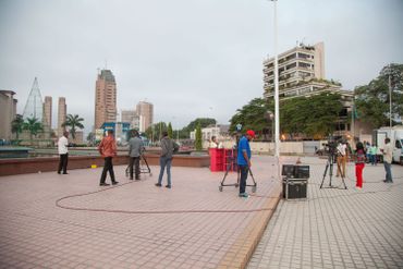 Peu de journalistes ont pu rejoindre la capitale de la RDC - Archive Place du 30 juin, Kinshasa Peu de journalistes ont pu rejoindre la capitale de la RDC - Archive Place du 30 juin, Kinshasa