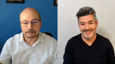 Dominique Thomas, spécialiste en filtration des aérosols, professeur à l'Université de Lorraine et David Le Dur, ingénieur en physique des aérosols. Dominique Thomas, spécialiste en filtration des aérosols, professeur à l'Université de Lorraine et David Le Dur, ingénieur en physique des aérosols.