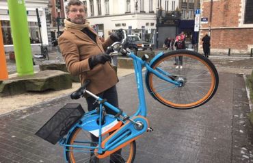Freddy Tougaux teste les vélos partagés bruxellois ! Freddy Tougaux teste les vélos partagés bruxellois !