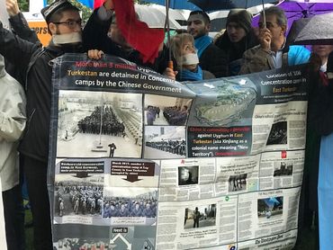 Une manifestation contre les violences politiques chinoise rassemble 400 personnes à Bruxelles Une manifestation contre les violences politiques chinoise rassemble 400 personnes à Bruxelles