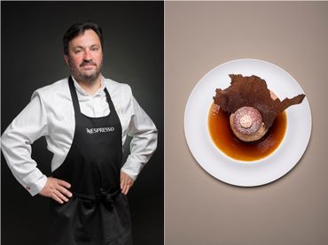 Le chef Yves Camdeborde Le chef Yves Camdeborde