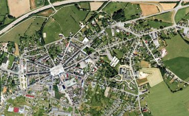 Vue aérienne de Philippeville Vue aérienne de Philippeville