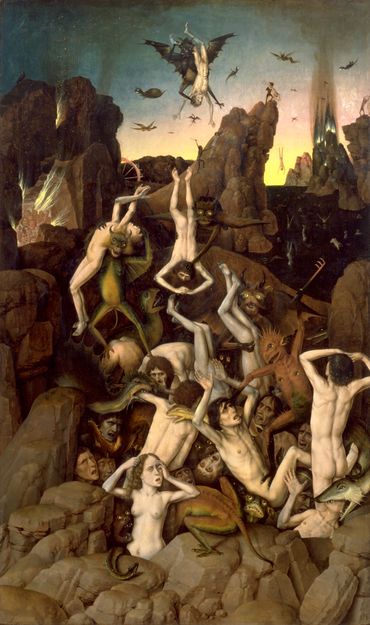 Dirk BOUTS, L’ascension des élus ou Le paradis (vers 1450) Dirk BOUTS, L’ascension des élus ou Le paradis (vers 1450)