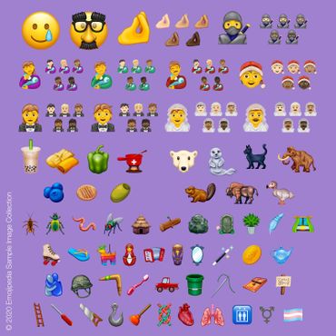 Homme voilé, drapeau trans et ninjas : voici les nouveaux émojis de 2020 Homme voilé, drapeau trans et ninjas : voici les nouveaux émojis de 2020