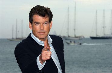 Pierce Brosnan à Cannes, en 2002, en pleine période James Bond Pierce Brosnan à Cannes, en 2002, en pleine période James Bond
