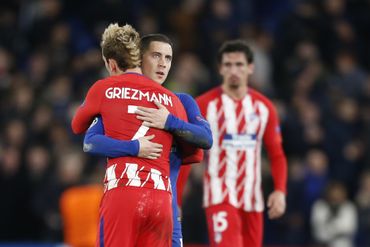 Eden Hazard et Antoine Griezmann Eden Hazard et Antoine Griezmann