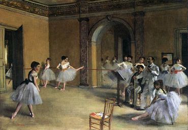 Edgar Degas - Le foyer de danse de l'Opéra Edgar Degas - Le foyer de danse de l'Opéra