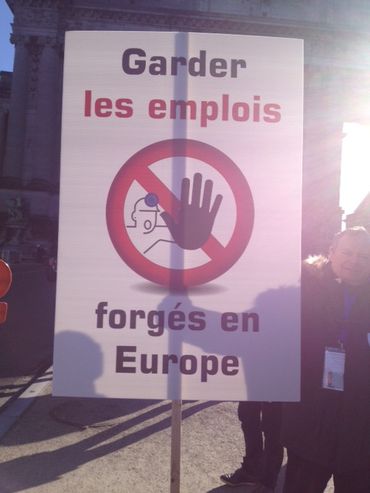 Manifestation des sidérurgistes ce lundi à Bruxelles: plusieurs tunnels fermés Manifestation des sidérurgistes ce lundi à Bruxelles: plusieurs tunnels fermés