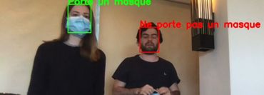 Les caméras qui détectent le port d’un masque Les caméras qui détectent le port d’un masque